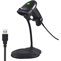 Neoteck Lector de Código de Barras USB Escáner de Código Largo Alcance Automatico Alta Velocidad POS Escaner Laser…